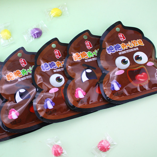 Funny Tricky Baba Shape Gummy Snacks