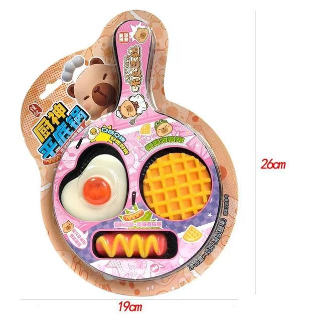 Pan Omelette Gummy Play House Toys Sugar Snacks