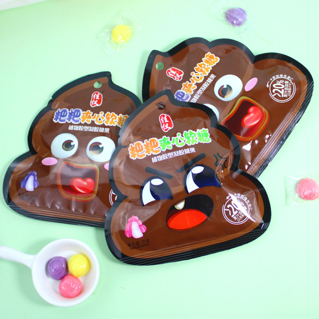 Funny Tricky Baba Shape Gummy Snacks