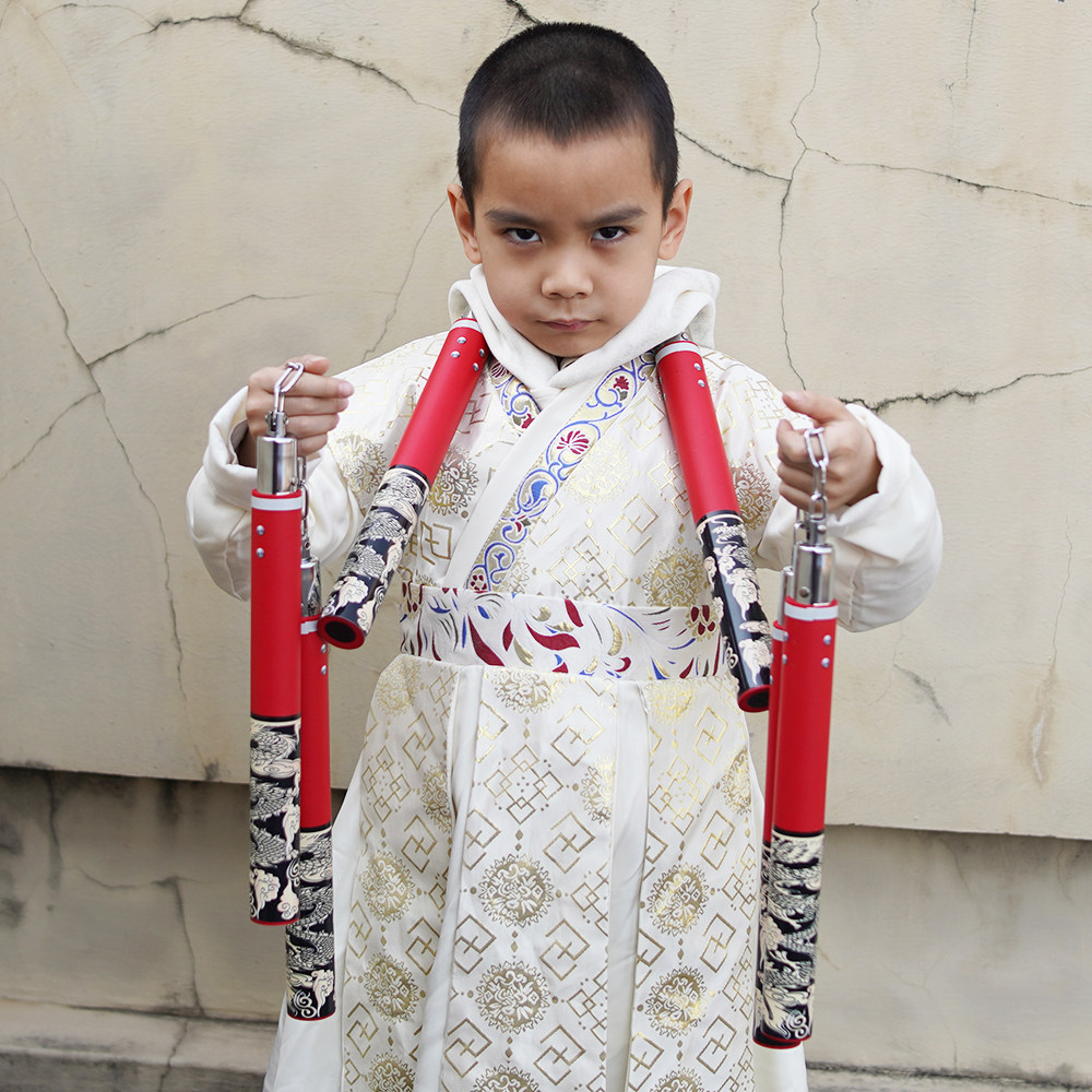 和平精英神龙双截棍和平精英地铁逃生传世武装双节棍实物男孩玩具儿童塑料