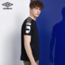 UMBRO yinbao 2019 hè mới nam cổ tròn đơn giản hoang dã thể thao giản dị áo thun ngắn tay - Áo phông thể thao áo thun reebok Áo phông thể thao