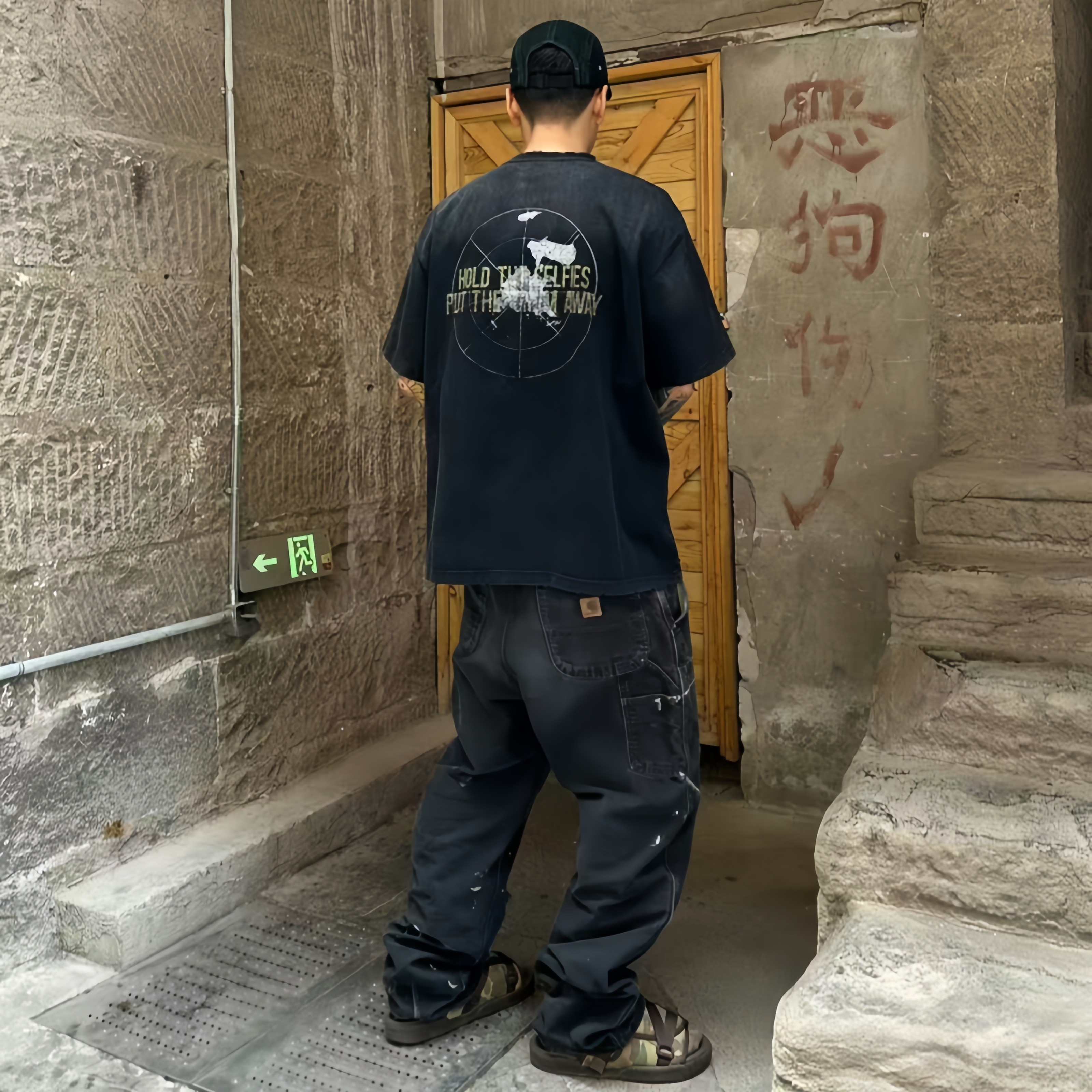 Carhartt B136卡哈特工装裤伐木裤主线重磅帆布双膝长裤B01水洗版,淘宝优惠券,粉丝福利购,淘宝优惠卷