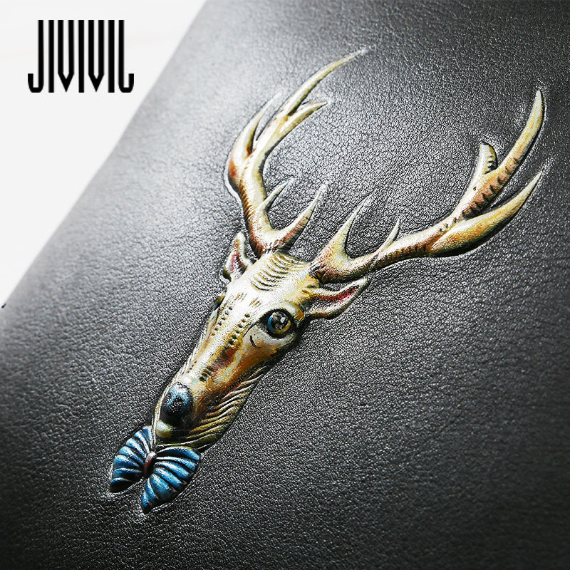 jivivil /九娃2020新款真皮ck钱包 JIVIVIL钱包