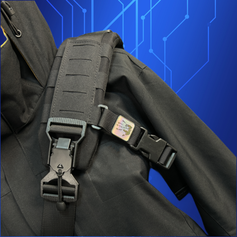 五弟装备电索混沌肩垫肩带透气防滑通用背带垫肩减压MOLLE辅助带-图0