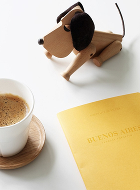 小狗北欧ins木质工艺动物装饰品