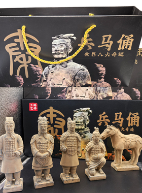 彩绘摆件纪念品特色小礼品兵马俑