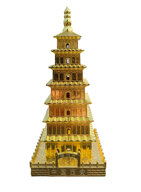 锌合金金属大雁塔文昌塔旅游纪念