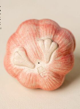 居家家用原矿紫砂蒜头小鸟茶宠摆件手工蒜鸟小茶玩可爱装饰工艺品