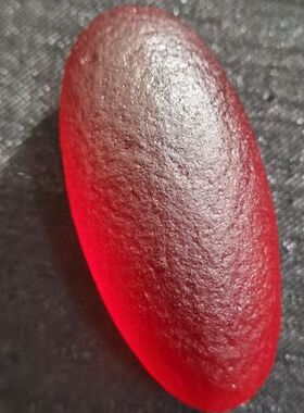 一级新疆库尔勒大漠陨石血陨酒红色能量石小众陨石原石吊坠