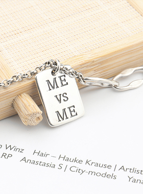 吊牌项链东大门叠戴ins风个性潮