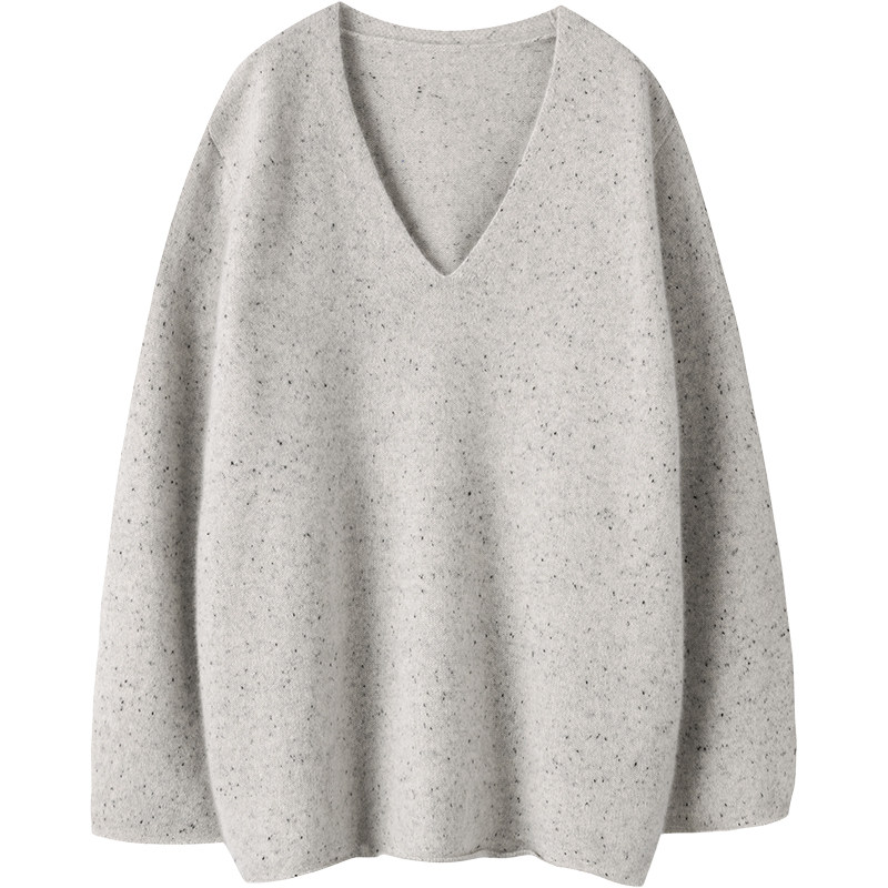 冬凤凰“打底之王2.0”100%纯山羊绒宽松针织V领羊绒毛衣女,淘宝优惠券,粉丝福利购,淘宝优惠卷