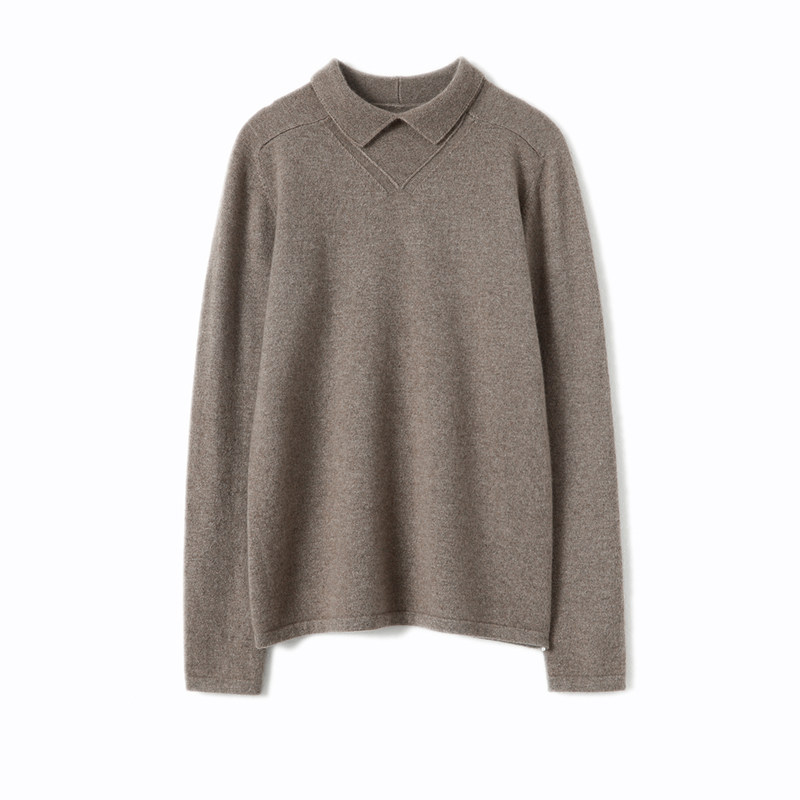 搭配能手!秋冬polo娃娃领打底衫 冬凤凰羊绒衫