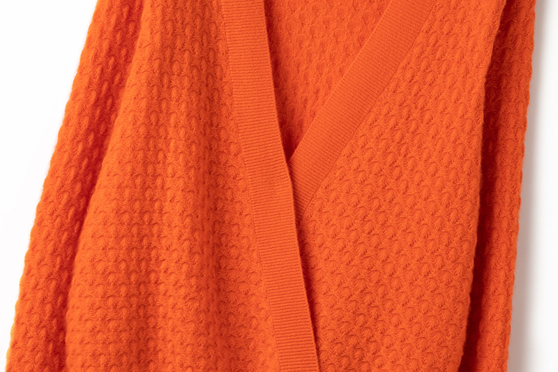 爱爆这个衣型啊！深V领羊绒开衫女纯山羊绒毛衣秋冬新款针织外套,淘宝优惠券,粉丝福利购,淘宝优惠卷