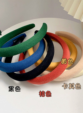 高级感紫色发箍女款2026款高颅顶头箍网红洗脸发捆压发发卡头饰