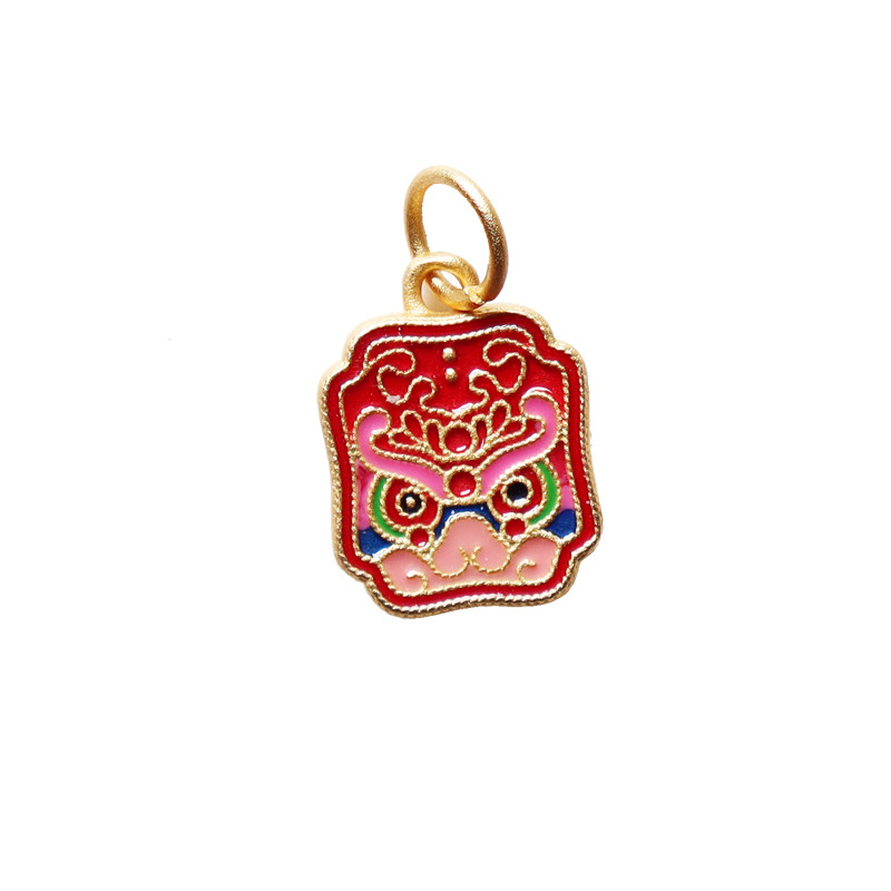 烧蓝沙金吊坠编织手绳DIY配件铜镀隔珠金滴油平安如意锁锦鲤葫芦,淘宝优惠券,粉丝福利购,淘宝优惠卷