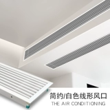 Центральное выходное отверстие для кондиционера, жалюзи, вентиляционная решетка, изготовленная на заказ вентиляционная решетка из АБС-пластика, впускная и возвратная вентиляционная решетка, расширенная панель.