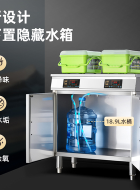 仟总碗筷餐具高温蒸汽消毒机