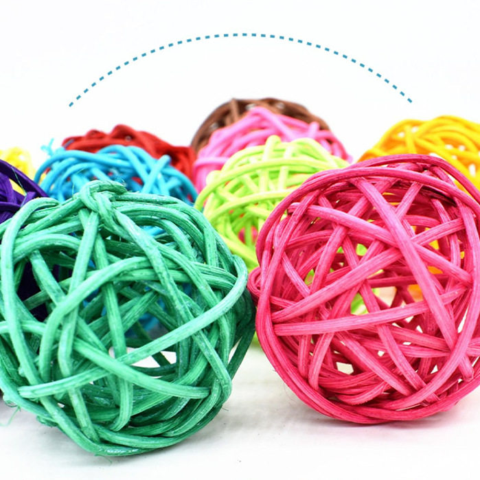 鹦鹉藤球玩具仓鼠啃咬磨牙用品虎皮牡丹玄凤开发智力训练球鸟道具,淘宝优惠券,粉丝福利购,淘宝优惠卷