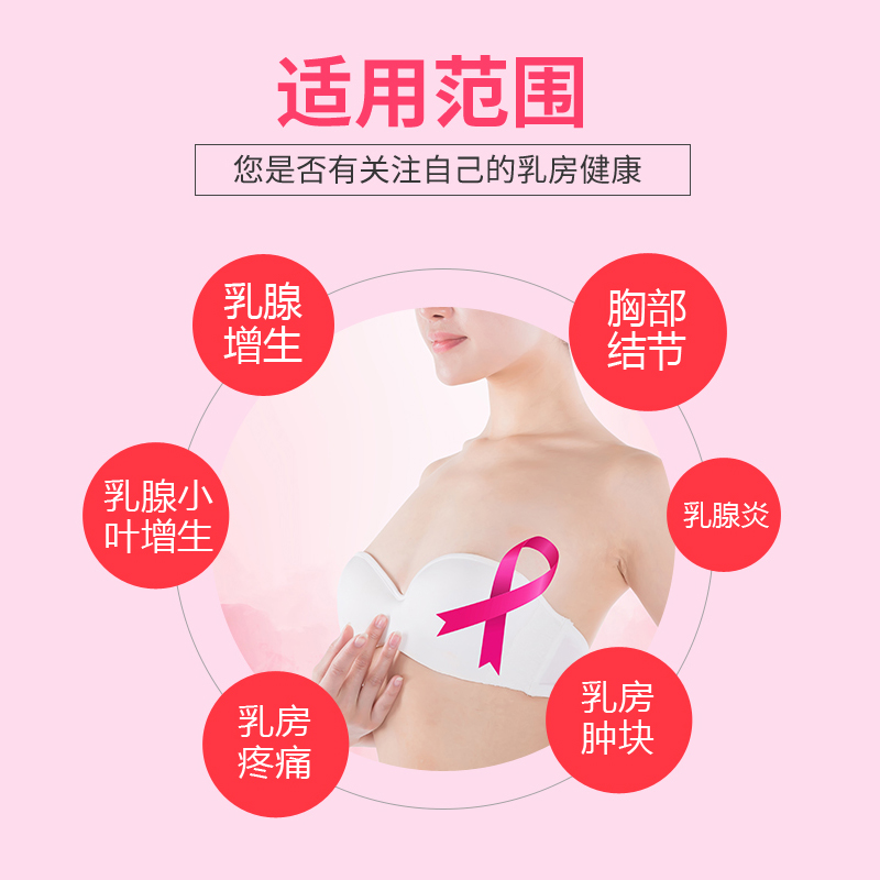 界面医疗乳腺结节炎散结帖增生疏通茶散结硬块热敷贴乳房胀痛药 - 图2