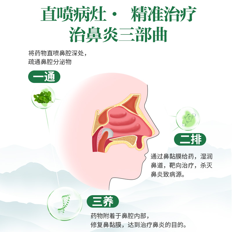 【阿里健康自营】立丞 百花牌鼻宁喷雾剂10ml*1急慢性鼻炎过敏性 - 图2