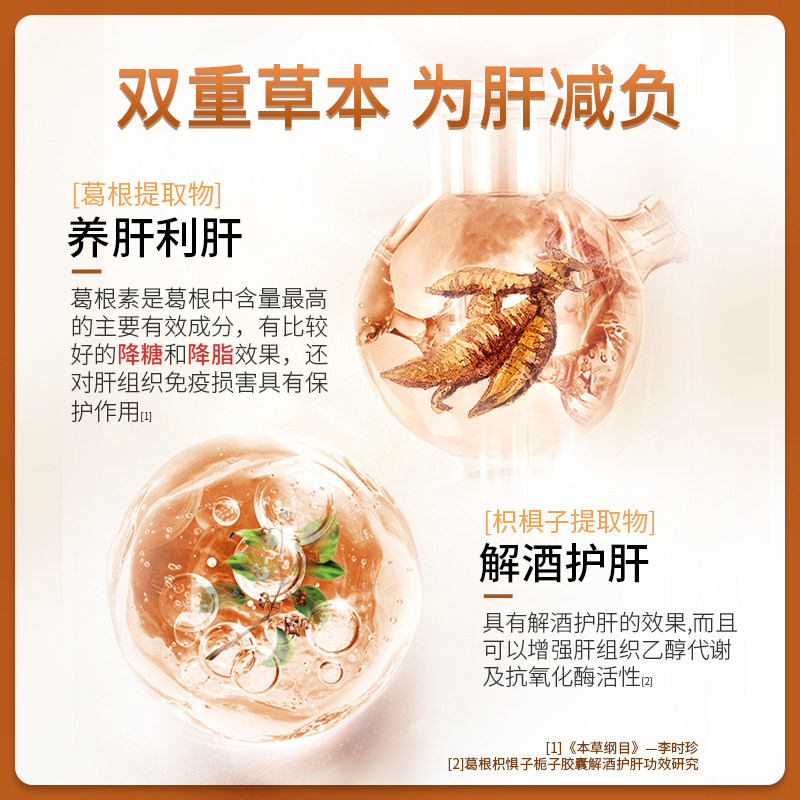 同仁堂养肝片葛根枳椇搭熬夜护肝片 阿里健康大药房其他膳食营养补充剂
