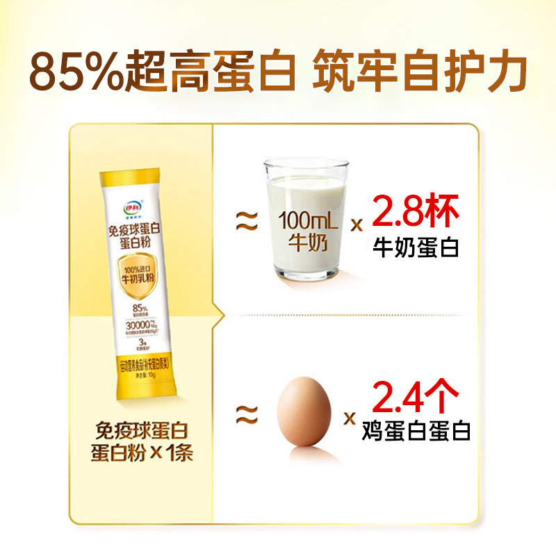 伊利免疫球蛋白蛋白粉100%进口牛初乳中老年人营养品年货节,淘宝优惠券,粉丝福利购,淘宝优惠卷