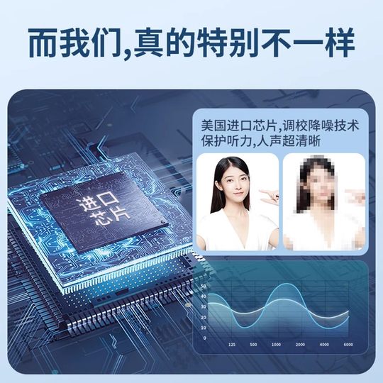 Audífono de alta gama sin chip importado de 16 canales