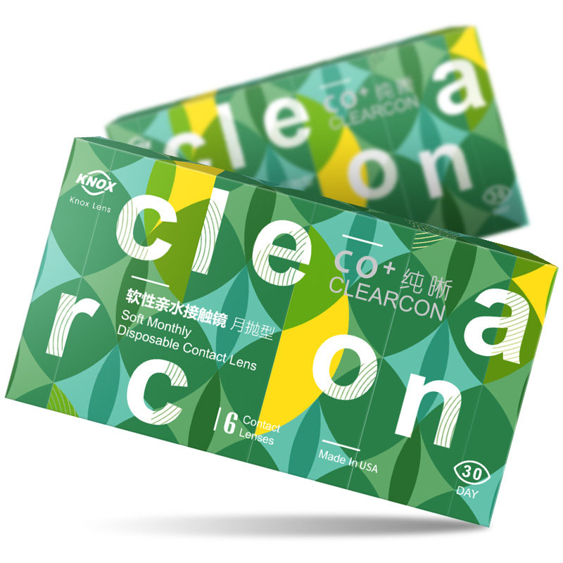 库博光学产隐形眼镜纯晰月抛6片高清近视库博月抛进口旗舰店正品,淘宝优惠券,粉丝福利购,淘宝优惠卷