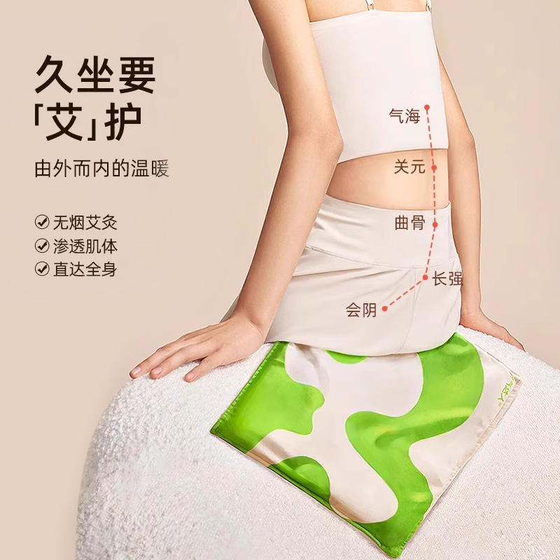 元气达人艾灸坐垫电加热艾草艾蒿艾绒坐灸仪