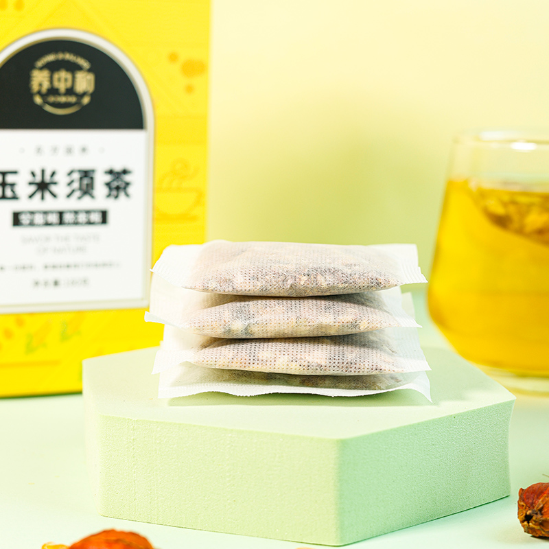 养中和 玉米须茶玉米须玉米胚芽黑苦荞栀子180g/盒