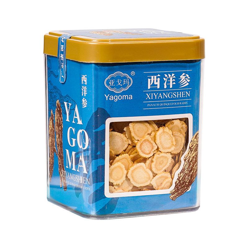 华喜堂西洋参50g小圆片正宗加拿大进口切片滋补圆片花旗参人参