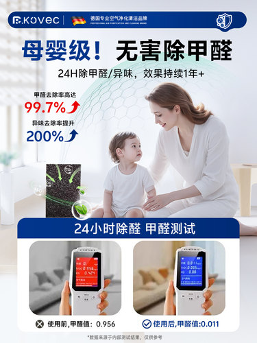 活性锰分解片除甲醛新房家用清除剂炭包甲醛神器急入住强力分解毡 - 图0