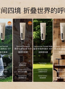 RUFI进口时光密钥香氛精华手霜透亮紧致抗皱补水保湿
