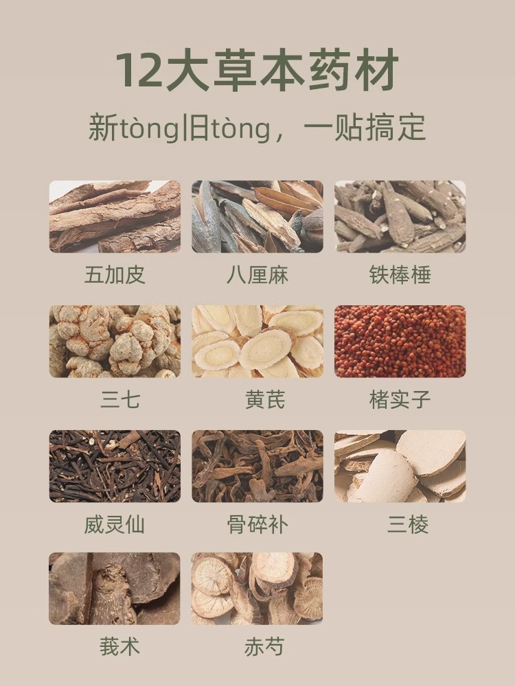 后辰火灵丹贴富贵包消除老黑膏药疏通贴突出腰椎温感关节穴位贴膏