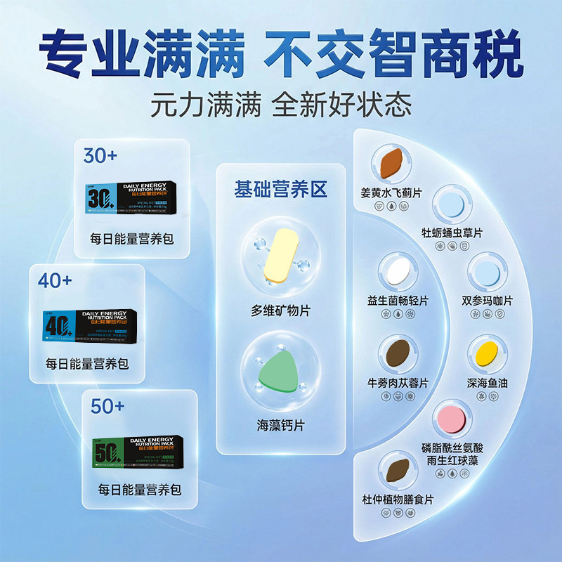 男士复合综合维生素每日营养包增强提高新陈代谢片多种复合矿物质,淘宝优惠券,粉丝福利购,淘宝优惠卷