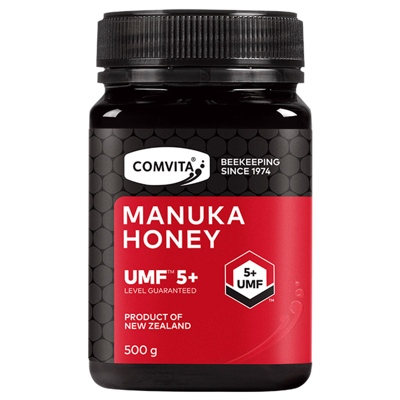 阿里健康大药房【直营】comvita/康维他麦卢卡花蜂蜜（5+）500g新西兰进口0