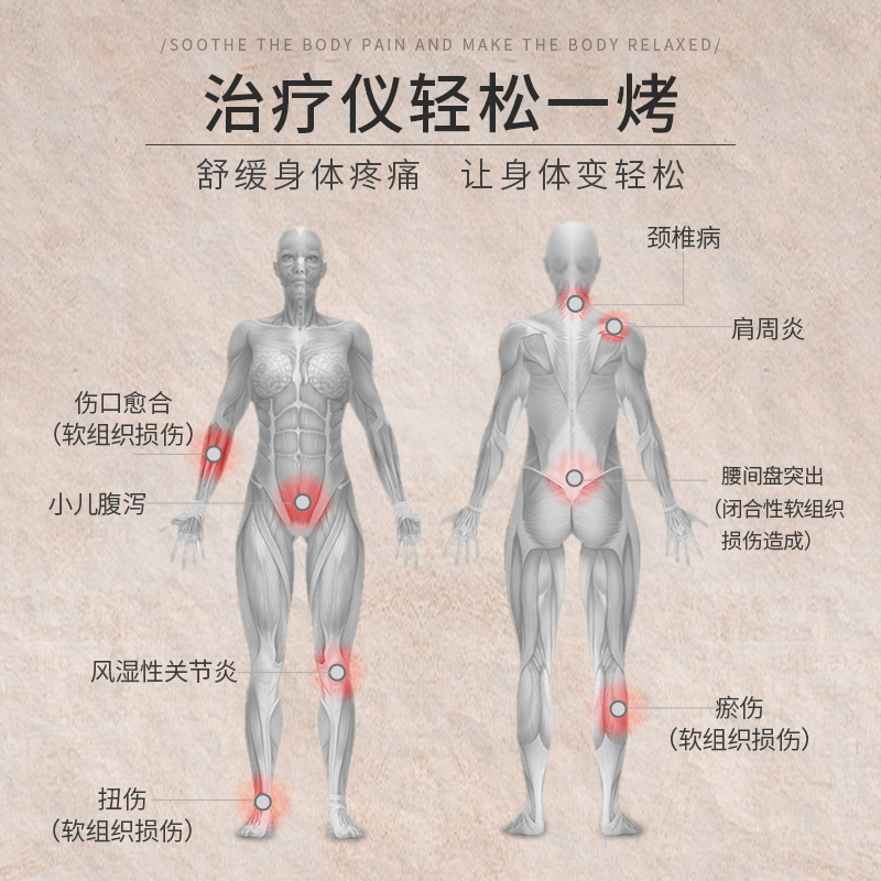 红外线理疗灯神灯tdp家用烤电特定电磁波医用多功能烤灯治疗仪器 - 图2