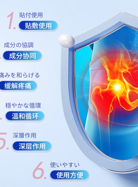 梨状肌综合症腰椎压迫腿麻屁股疼非专用按摩器膏药贴