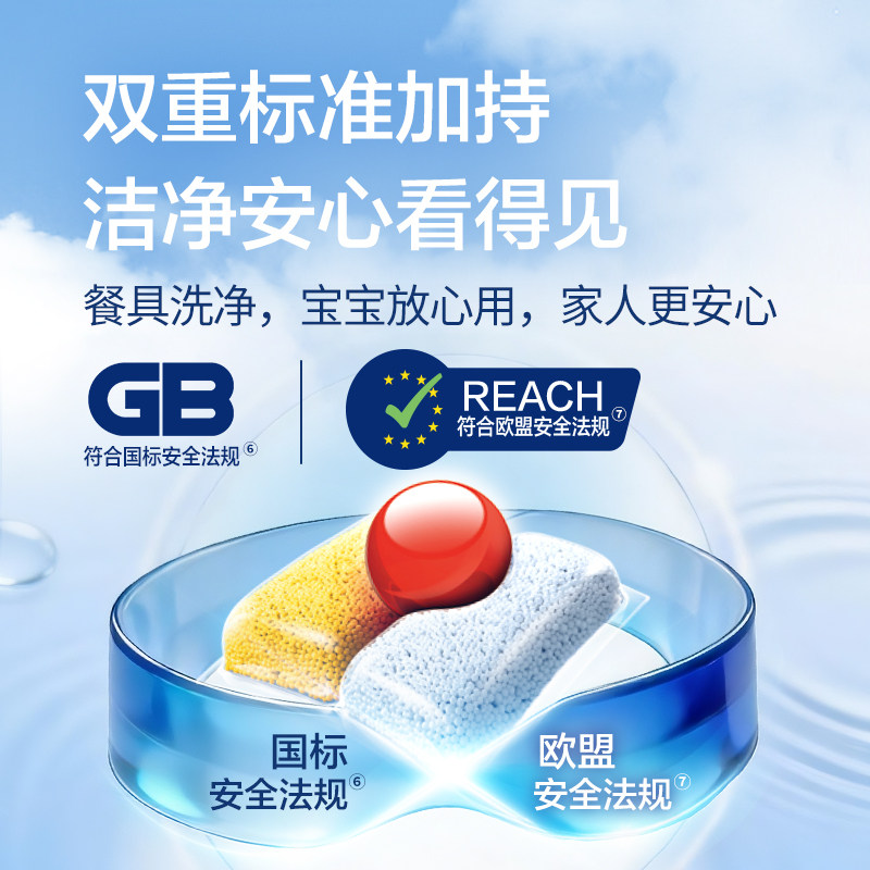 finish亮碟0添加洗碗凝珠洗碗专用家用清洁剂