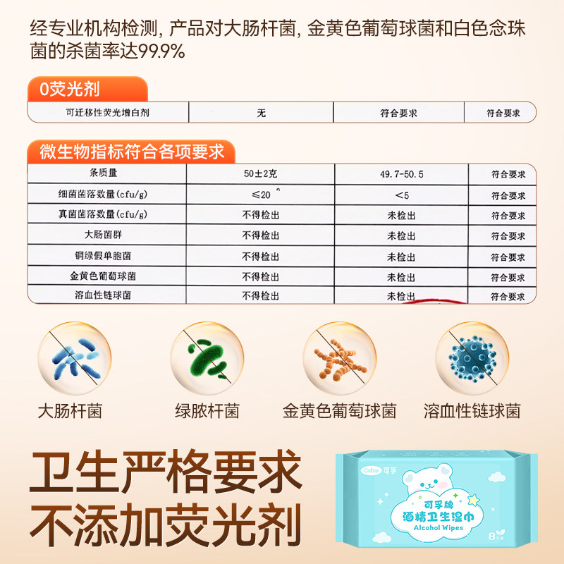 可孚迷你酒精湿巾小包小巧便携随身装出行消毒杀菌75度棉片湿纸巾,淘宝优惠券,粉丝福利购,淘宝优惠卷