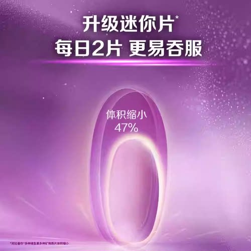 新品善存紫瓶男女士复合维生素烟酰胺叶酸代谢VCBDE礼盒官方旗舰 - 图2
