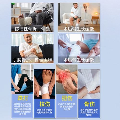 藥神京品骨折骨裂膏药接骨中老年人跌打损伤贴非愈合快速恢复 - 图1