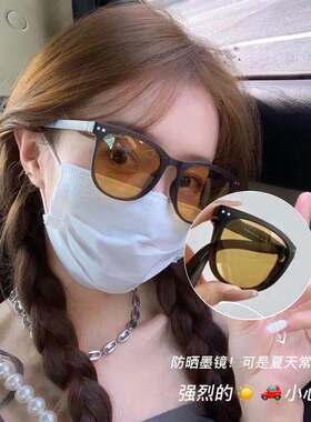 2025年新款折叠墨镜女夏季防晒网红款偏光防紫外线太阳镜男潮