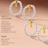 Shipulin 18K yellow gold freshwater pearl ring, light luxury, simple and versatile for your girlfriend