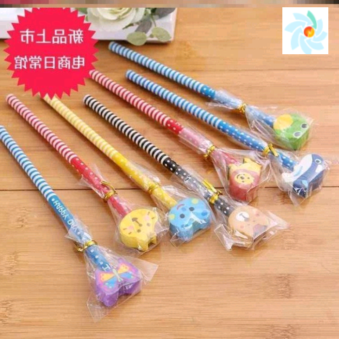 40cartoon pencils kids stationery prizes Class small gifts - 图0