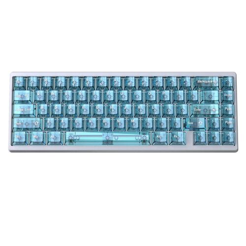 客制化铝坨坨套件黑吉蛇AL65V2蓝牙PBT热插拔机械键盘套件静音轴 - 图3