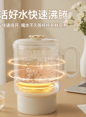 奥克斯折叠水壶旅行便携水壶