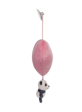 德国  NICI 爱系列 爱心熊猫吸盘挂件 15cm