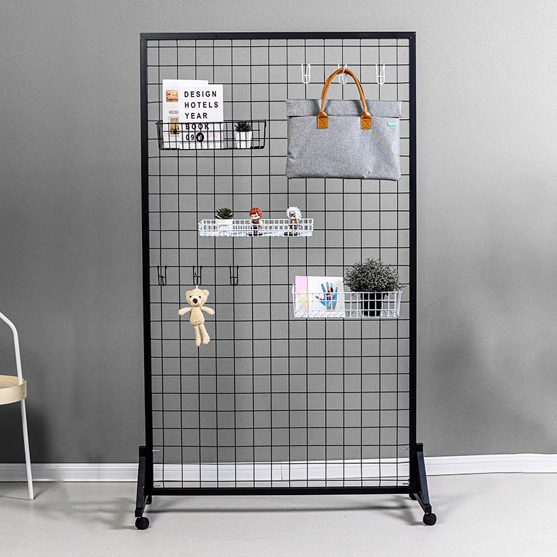 铁网格网架展示架超市便利店作品移动展示架货架手机配件置物挂架 - 图2