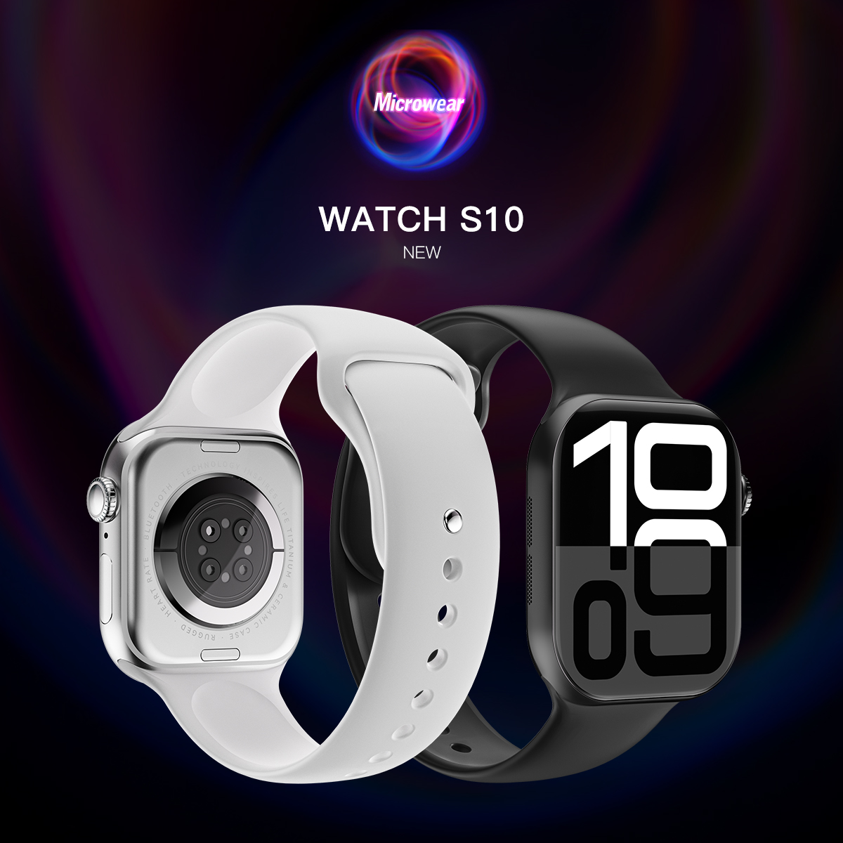 s10苹客46mmW10P智能手表AMOLED屏幕IP68防水3D导航录音-图3